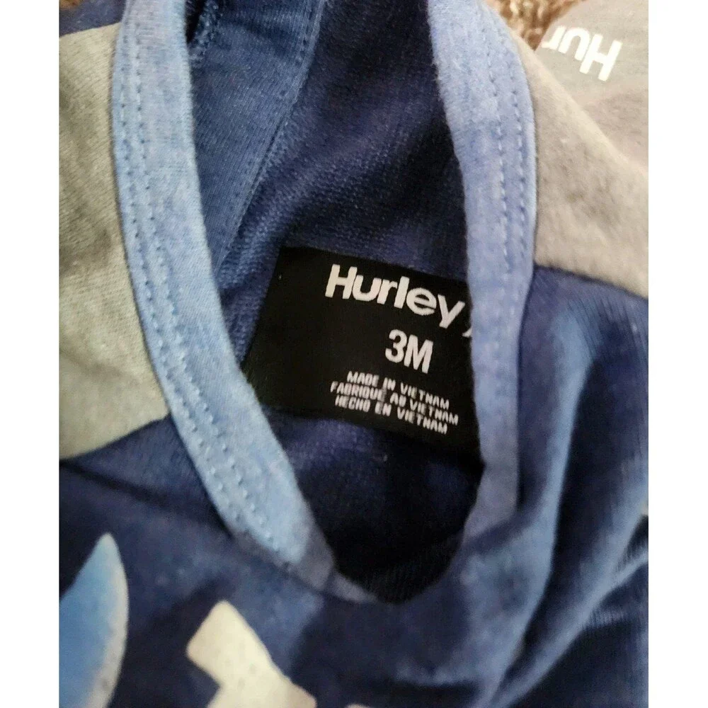 Hurley one piece outfit size 3 months